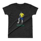 El Futbolista Brazil Plain Women's T-shirt
