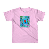 Las Damas Rosa Loteria All-Over kids2-6 yrs t-shirt