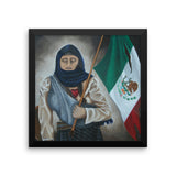 La Soldadera Framed photo paper poster