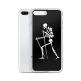 El Senderista (Hiker) Skeleton iPhone Case