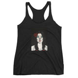 Catrina Dia de los Muertos (Day of the Dead) Women's vintage black racerback tank by Pilar Grother