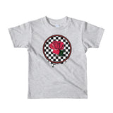 Rosa Dripping Checker Board kids 2-6 yrs t-shirt