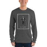 El Catrin B&W Men's Long sleeve t-shirt