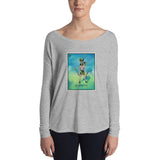 El Apache Loteria Womens Long Sleeve Tee