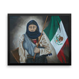La Soldadera Framed photo paper poster