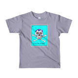 La Calavera Loteria Pop Teal kids 2-6 yrs t-shirt