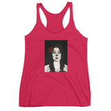 Catrina Dia de los Muertos (Day of the Dead) Women's vintage pink racerback tank by Pilar Grother