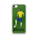 El Futbolista Brazil Plain iPhone Case