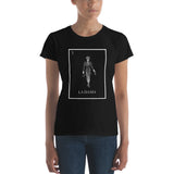 La Dama Loteria B&W Women's t-shirt