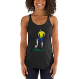 El Futbolista Brazil Women's Racerback Tank