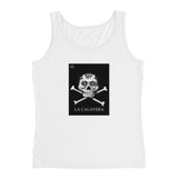 La Calavera Loteria B&W Women's Tank