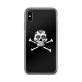 La Calavera Loteria B&W Plain iPhone Case