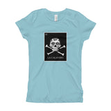 La Calavera Loteria B&W Girl's T-Shirt