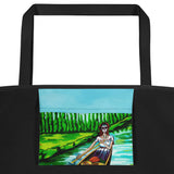 La Chalupa Circle Beach Bag