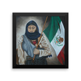La Soldadera Framed photo paper poster