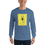 El Alacran Loteria Men's Long Sleeve T-Shirt