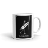 El Surfista B&W Mug