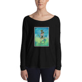 El Apache Loteria Womens Long Sleeve Tee
