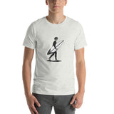 El Surfista B&W Plain Men's T-Shirt