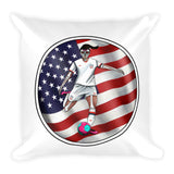 La Futbolista Circle US Basic Pillow