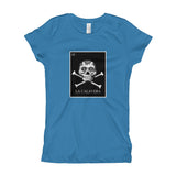 La Calavera Loteria B&W Girl's T-Shirt