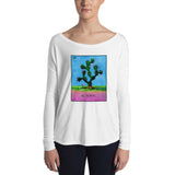 El Nopal Loteria Womens Long Sleeve Tee