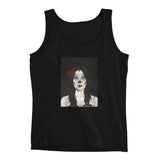 Catrina Dia de los Muertos (Day of the Dead) Women's black tank by Pilar Grother