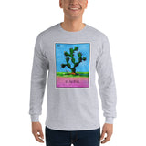 El Nopal Loteria Mens Long Sleeve T-Shirt