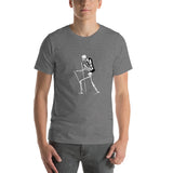 El Senderista (Hiker) Skeleton Men's T-shirt