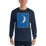 La Luna Loteria Mens Long Sleeve T-Shirt
