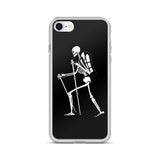 El Senderista (Hiker) Skeleton iPhone Case