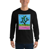 El Nopal Loteria Mens Long Sleeve T-Shirt