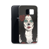 Catrina Dia de los Muertos (Day of the Dead) Samsung case by Pilar Grother