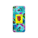 Las Damas Corazon Loteria All-Over iPhone Case