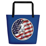La Futbolista Circle US Beach Bag