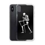 El Senderista (Hiker) Skeleton iPhone Case