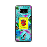 Las Damas Corazon Loteria All-Over Samsung Case