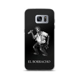 El Borracho Loteria B&W Samsung Case