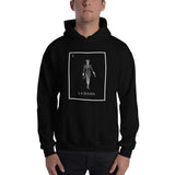 La Dama Loteria B&W Hoodie