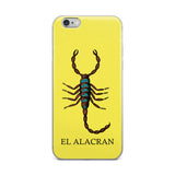 El Alacran Loteria iPhone Case