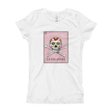 La Calavera Loteria Girl's T-Shirt