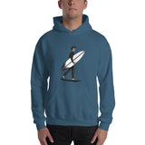 El Surfista B&W Plain Hoodie