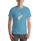 El Surfista Skeleton Shaka Men's T-Shirt