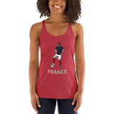 El Futbolista France Women's Racerback Tank