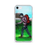 El Senderista (Hiker) Loteria iPhone Case