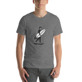 El Surfista B&W Plain Men's T-Shirt
