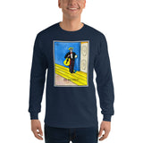 El Musico Loteria Mens Long Sleeve T-Shirt