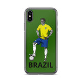 El Futbolista Brazil Plain iPhone Case