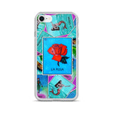 Las Damas Rosa Loteria All-Over iPhone Case