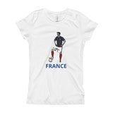 El Futbolista France Girl's T-Shirt